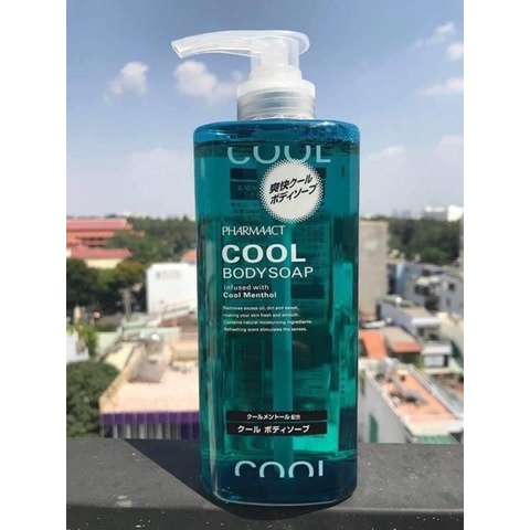 Sữa tắm cho nam Cool Body Soap nội địa Nhật Bản chai 600ml