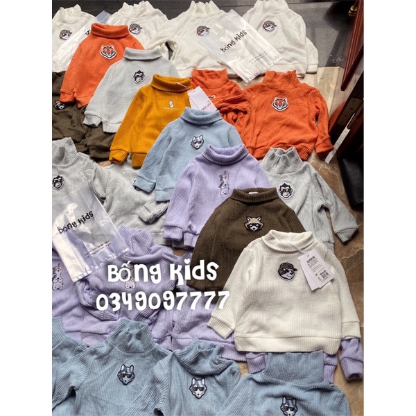 Áo Len Cổ Lọ Bé Trai &amp; Bé Gái Siêu Mềm GJ