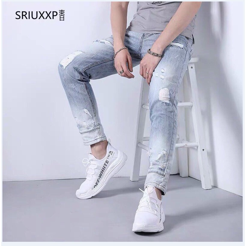 Quần jean nam dài, quần rin nam cao cấp, bao đẹp | BigBuy360 - bigbuy360.vn