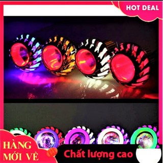 BÓNG ĐÈN PHA LỐC XOÁY HIỆU ỨNG CỰC ĐẸP ĐỒ CHƠI XE MÁY