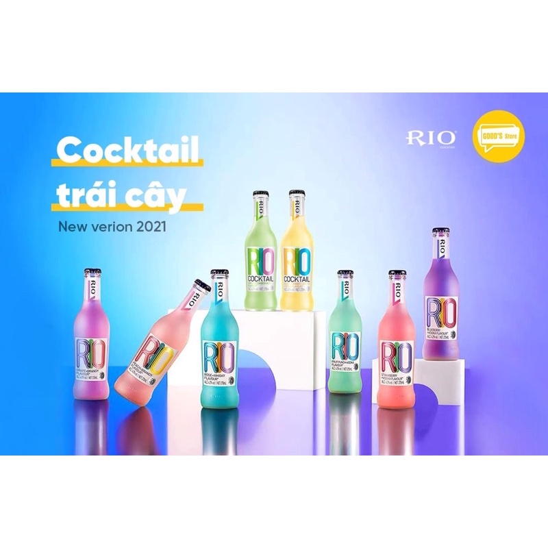 RIO COCKTAIL CLASSIC BOTTLE ( new version )