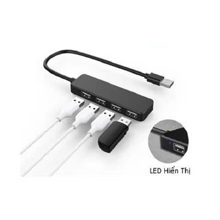HUB Type C và HUB USB cho 4 cổng USB 2.0, USB OTG