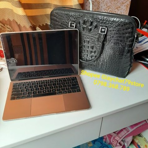 Túi Xách Nam -  Cặp Laptop Handmade [Da Cá Cấu 100% - BH 02 Năm - Nhận Thiết Kế Làm Theo Yêu Cầu] - Giaychat79store