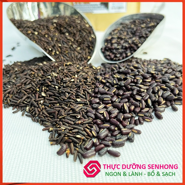 Trà gạo lứt đậu đỏ hạt nhỏ  Trà rang củi theo phương pháp thực dưỡng Ohsawa