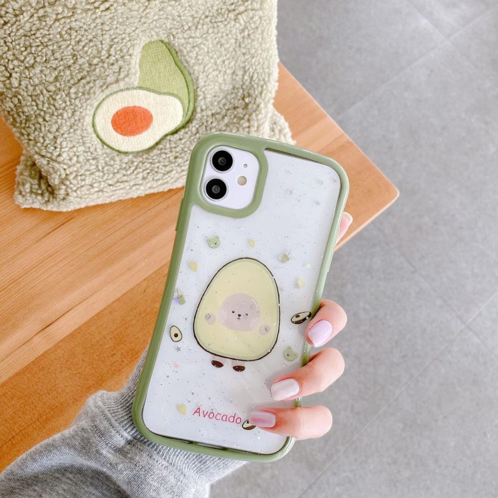 Ốp lưng iphone - Ốp iphone Kim tuyến Cong 6/6s/6plus/6splus/ 7plus/ 8plus / x /xs /xs max /11 /11 promax Dino Case  .