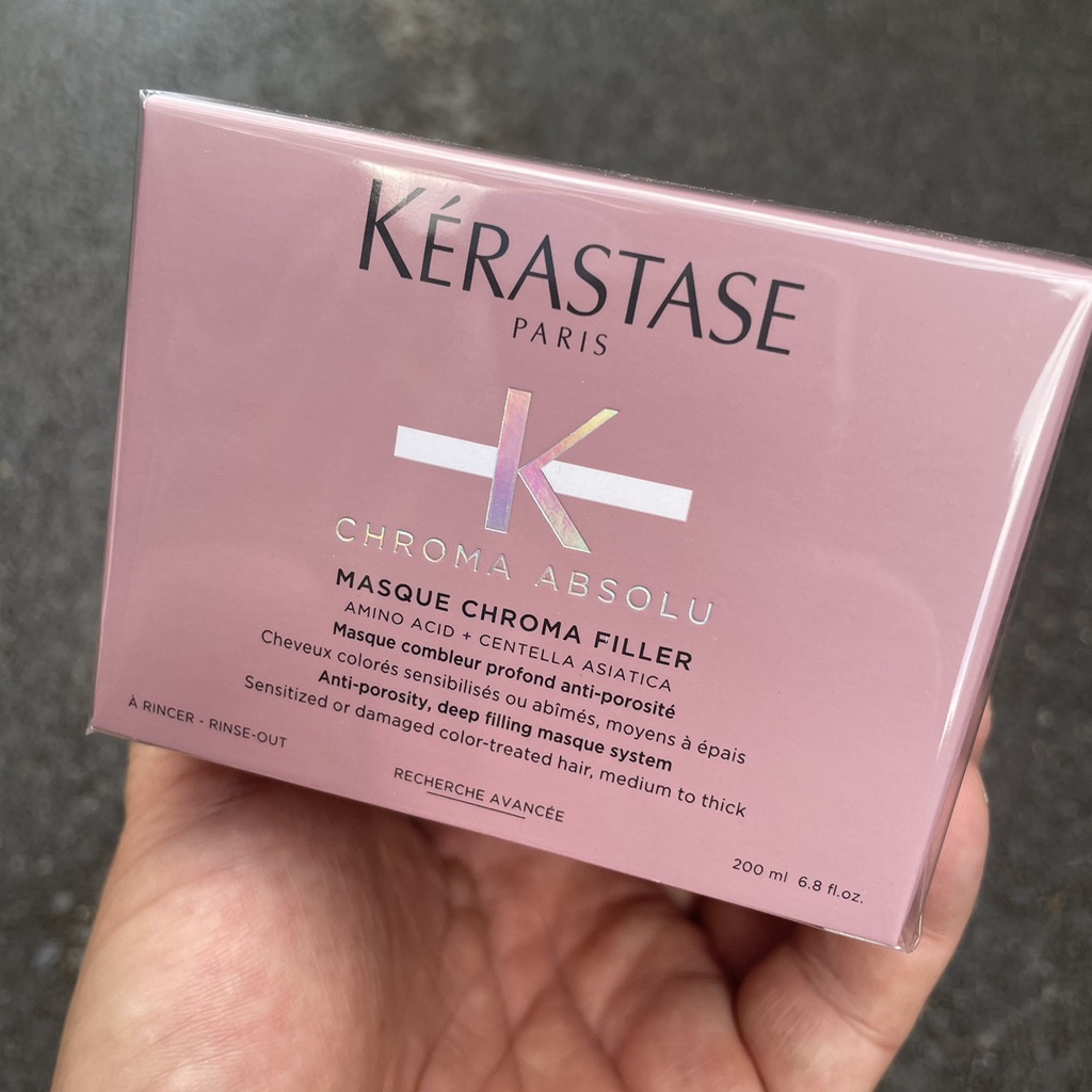 Mặt nạ giúp bảo vệ màu và phục hồi tóc nhuộm Kerastase Chroma Absolu Masque Filler 200ml