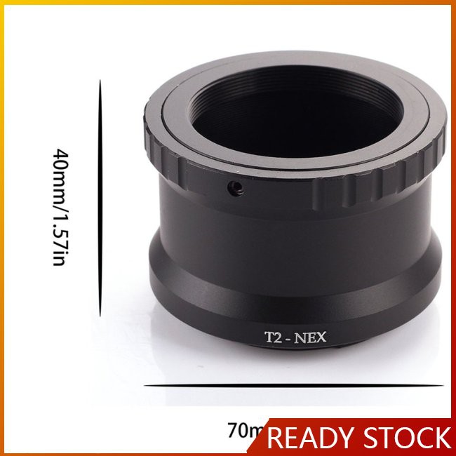 [JL] T Lens For Sony E Mount Adapter Ring Telescope Head for T2 Nex-7 3n 5n A7 A7r Li A6300 A6000 Y Camera