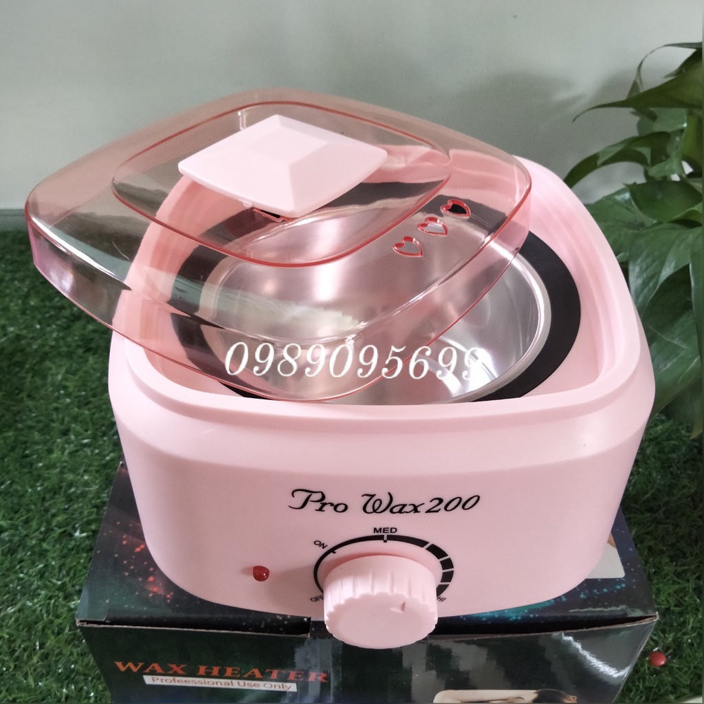 [Pro wax200 công suất lớn] Nồi nấu sáp wax lông cao cấp Pro wax200 phiên bản mới có 3 màu nấu siêu nhanh(SẢN PHẨM HOT)