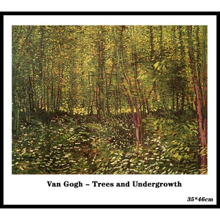 Tranh Treo Tường Trang Trí Nội Thất Phong Cách Vintage 35x46cm