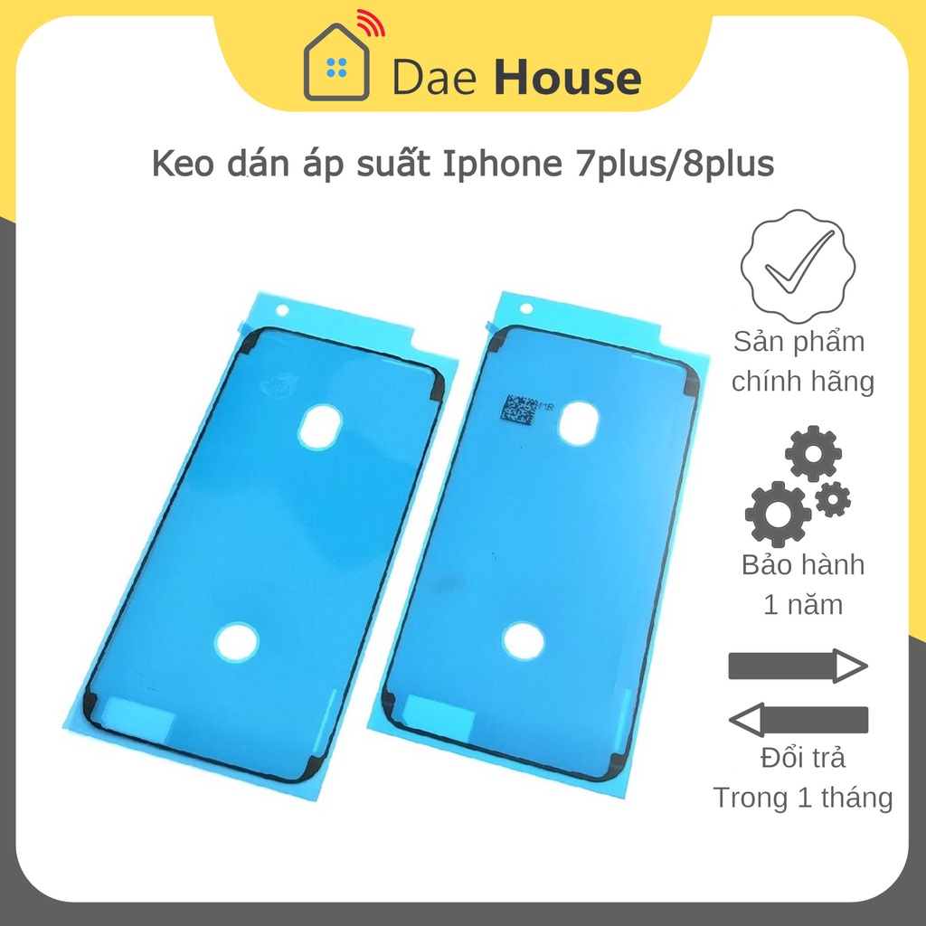 Keo dán áp suất Iphone (ron, gioăng chống nước iphone) giành cho Iphone 6s plus, 7 Plus, 8 Plus