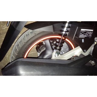 Cuộn dài 5 mét Decal Phản Quang dán viền thân xe, trang trí (giá 1 cuộn-chọn màu)