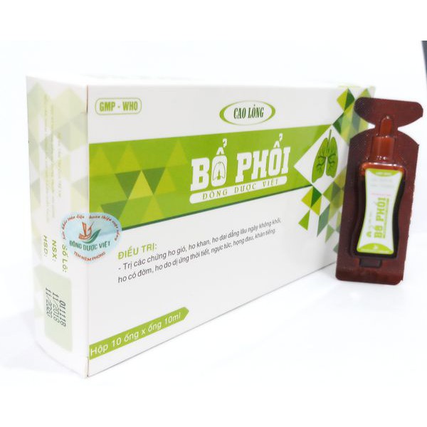 Bổ phổi Đông Dược Việt - Hỗ trợ bổ phế, tăng cường hệ hô hấp (Dạng ống và viên)