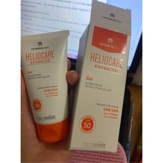 [Đủ bill] [Hết hàng ]  Kem chống nắng heliocare advanced gel SPF 50