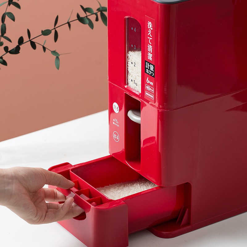 Thùng Đựng Gạo Nhật Bản Thông Minh Tiện Dụng Chất Liệu Nhựa ABS An Toàn Cho Gia Đình(Tặng Nạo Đa Năng) DO ducstore PP | BigBuy360 - bigbuy360.vn