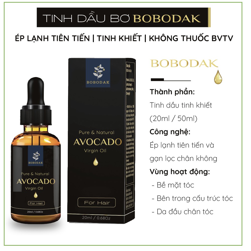 Tinh dầu bơ + hạnh đào chăm sóc tóc đã kiểm nghiệm | BigBuy360 - bigbuy360.vn