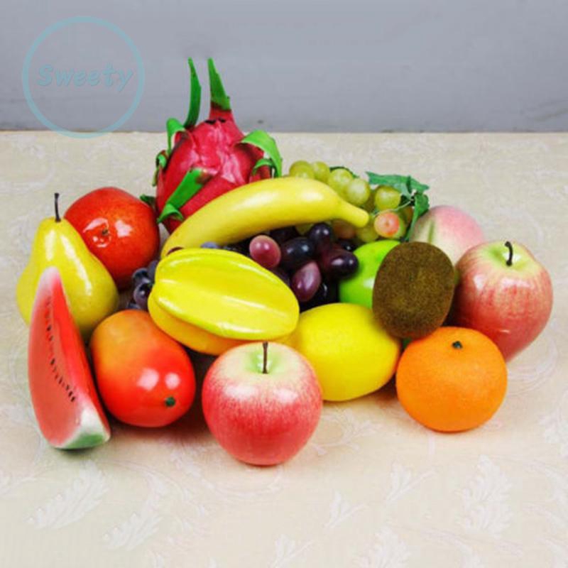Trái cây giả bằng nhựa dùng trang trí xinh xắn