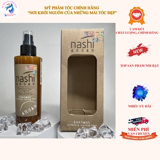 Nashi argan xịt dưỡng xả khô làm phồng tóc 150ml