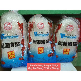 [Loại 1 cty Gia Trung] Nửa ký (250gr x 2 gói) Bún tàu con rồng / Miến Long Tou Hai Con Phụng 🍜 chính hãng