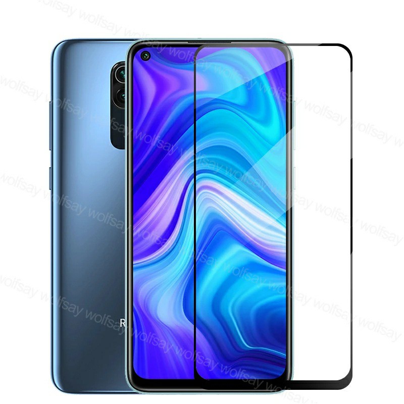 ( Viền Mỏng ) Cường lực Redmi Note 9 / Redmi 10X 4G FREESHIP Từ 50k Full màn Full keo cao cấp 1