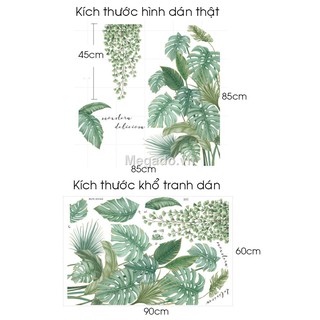 Decal bụi cây xanh A183