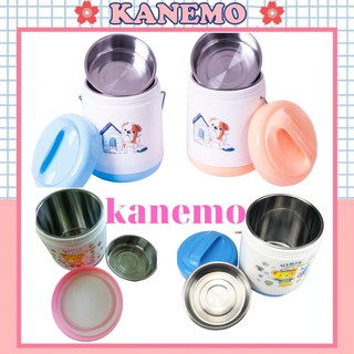 Cặp lồng ủ cơm Kanemo ủ inox 2 tầng nhựa Việt Nhật