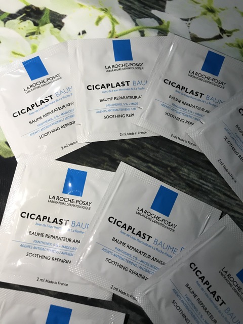 Sample Dạng Tuýp 3ml Kem Baume B5 Dưỡng Giúp Làm Dịu, Làm Mượt, Làm Mát &amp; Phục Hồi Da La Roche-Posay Cicaplast Baume B5