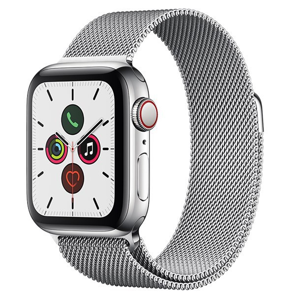 Dây Đeo Apple Watch, Bản Thép Không Gỉ - Khóa Nam Châm - Apple Watch Series 5/4/3/2/1, T/500,W26