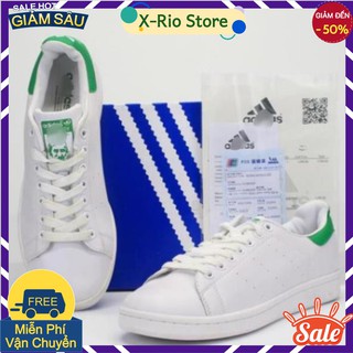 [FREE SHIP-HÀNG QUẢNG CHÂU]  giày thể thao sneaker AD  GIÀY STAN SMITH GÓT XANH full  box 1.1 -   X-Rio Store