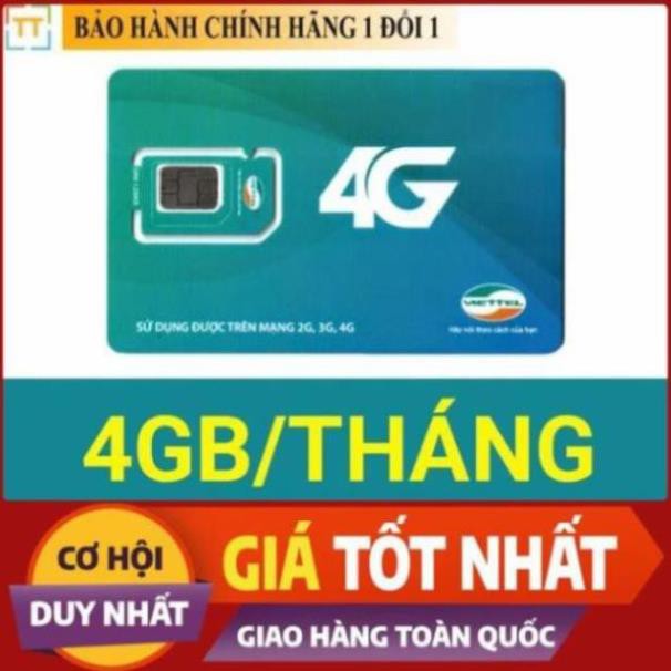 QA1807   shopcaugiay Sim Dcom 4G Viettel D500 Trọn Gói 1 Năm Dùng Mạng Miễn Phí QA1807