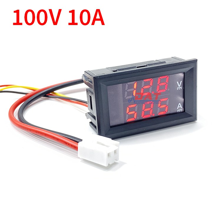 Đồng hồ đo áp và dòng DC - 10A