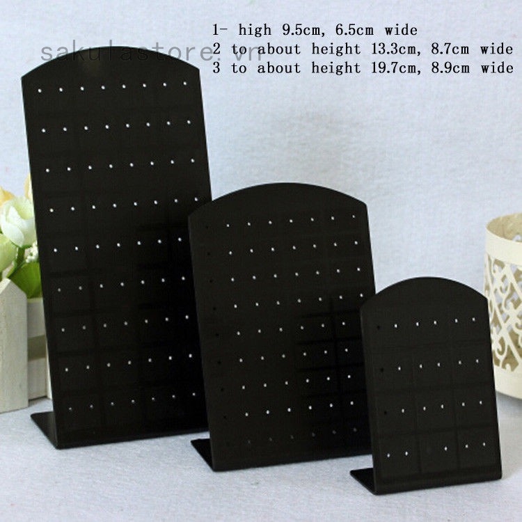 Giá nhựa treo khuyên tai 24/48/72 lỗ tiện dụng