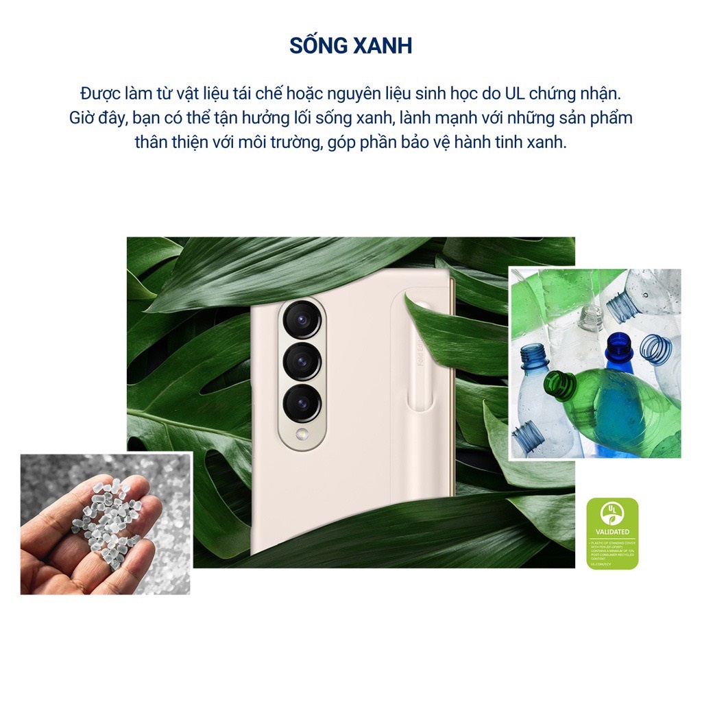 Ốp Standing Cover with Pen Galaxy Z Fold4 - TechWatchVN