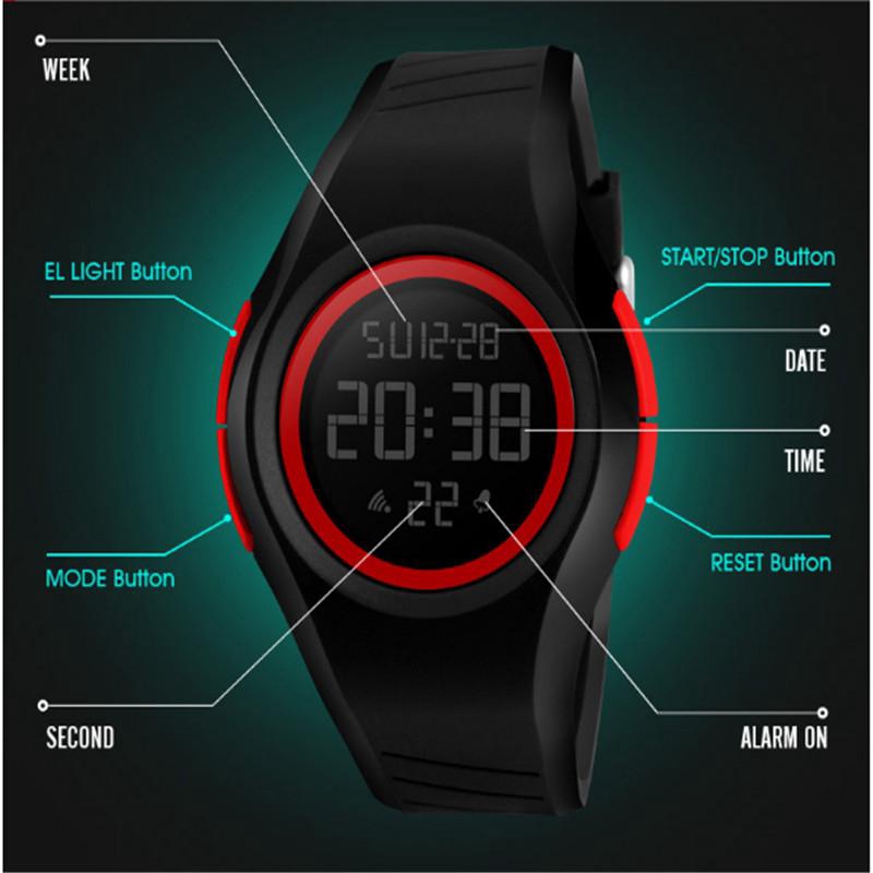 Đồng Hồ Điện Tử SKMEI Phong Cách Thể Thao Chống Nước Cho Nam