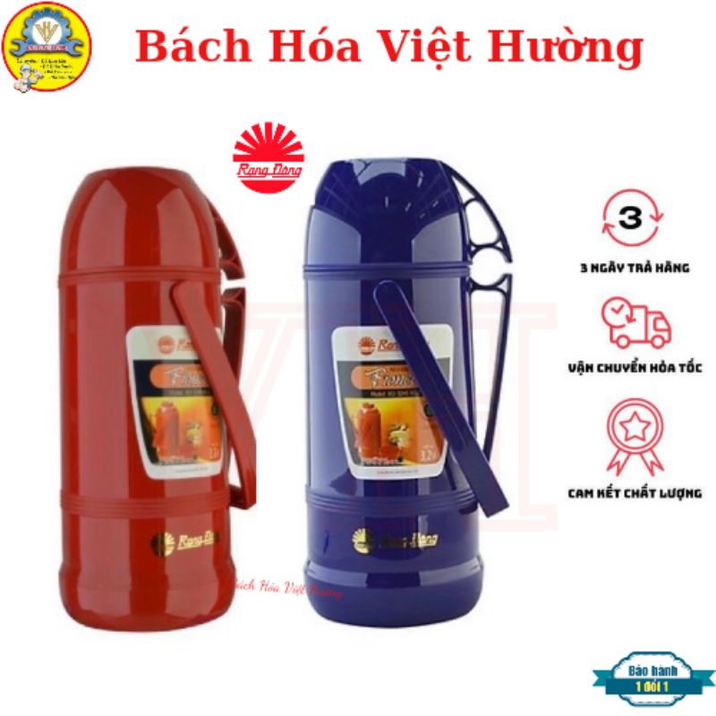 Phích nước Rạng Đông 3.2 lít, phích giữ nhiệt, đựng nước nóng Chính hãng sang trọng và tiện lợi (giao màu ngẫu nhiên)