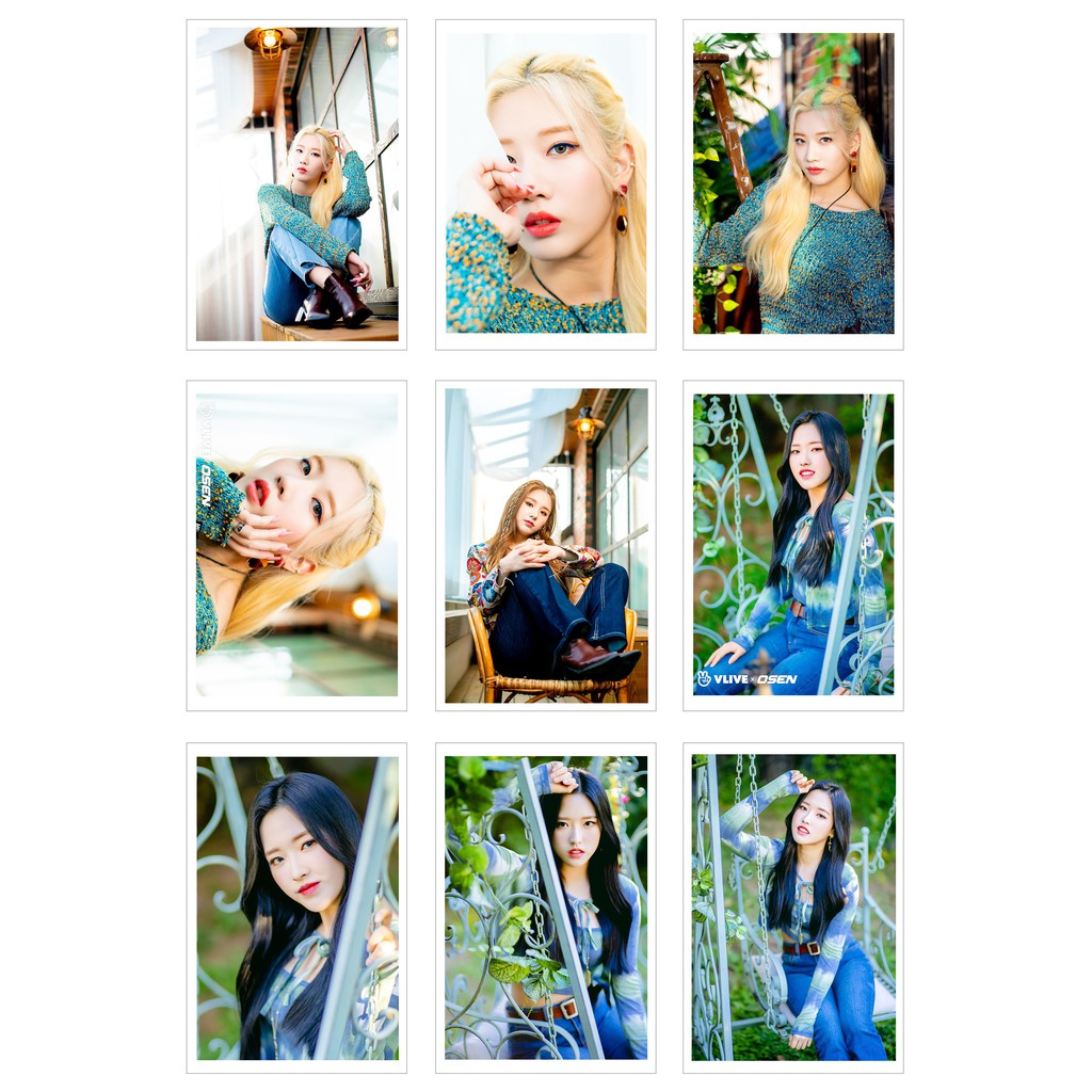 [Ép Lụa] Lomo Card LOONA - STAR ROAD ( 45 ảnh )