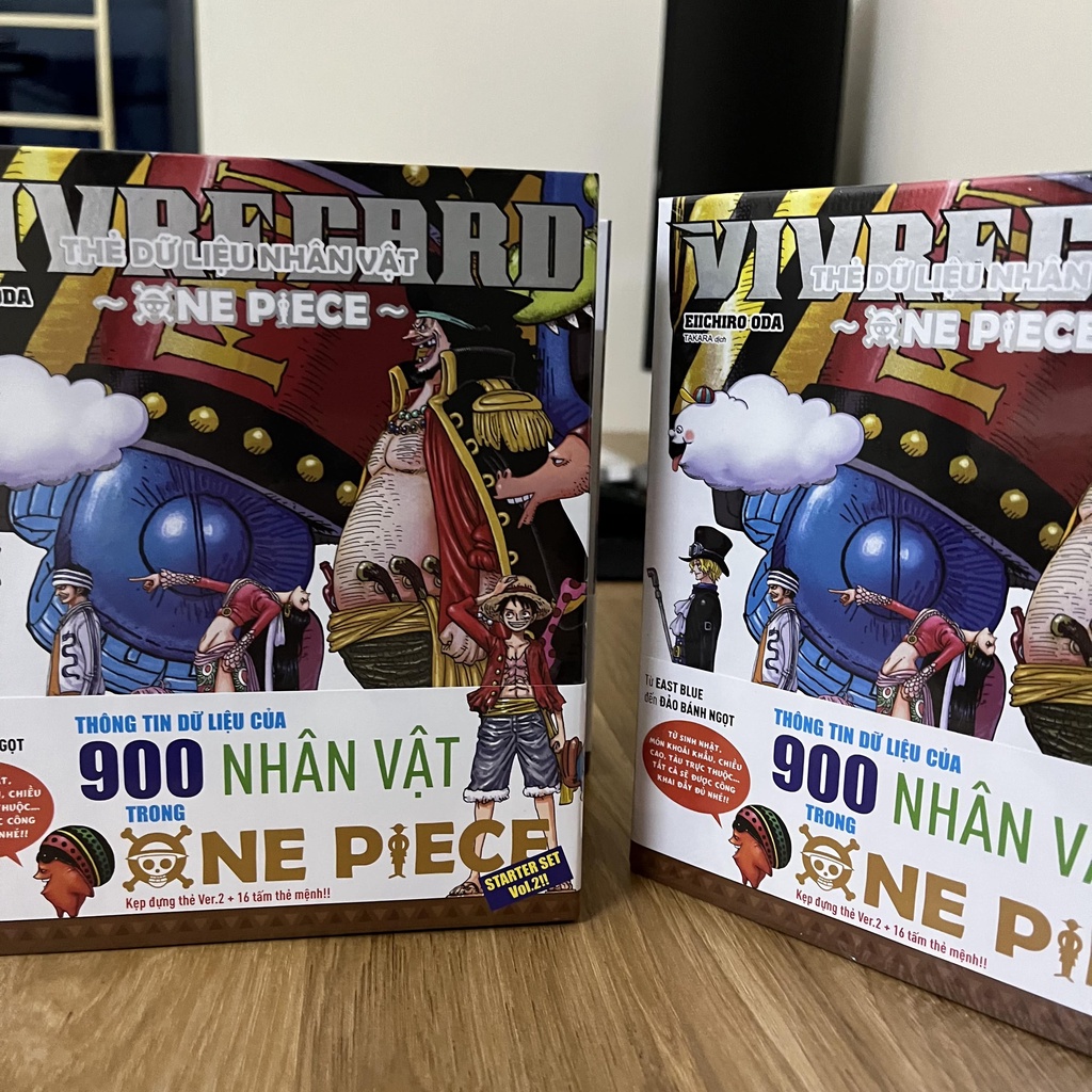 Binder Vivre Card - Thẻ Dữ Liệu Nhân Vật One Piece Starter Set Tập 2 - Nguyên Seal