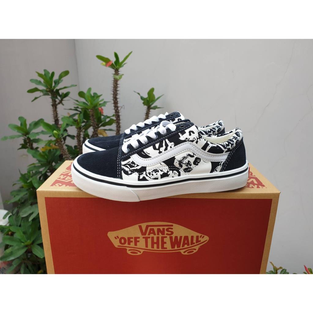 Giày VAN ĐẦU LÂU, vanss học sinh bèn đẹp , Đế cao su và vải in cao cấp, tăng chiều cao full sz 36-43