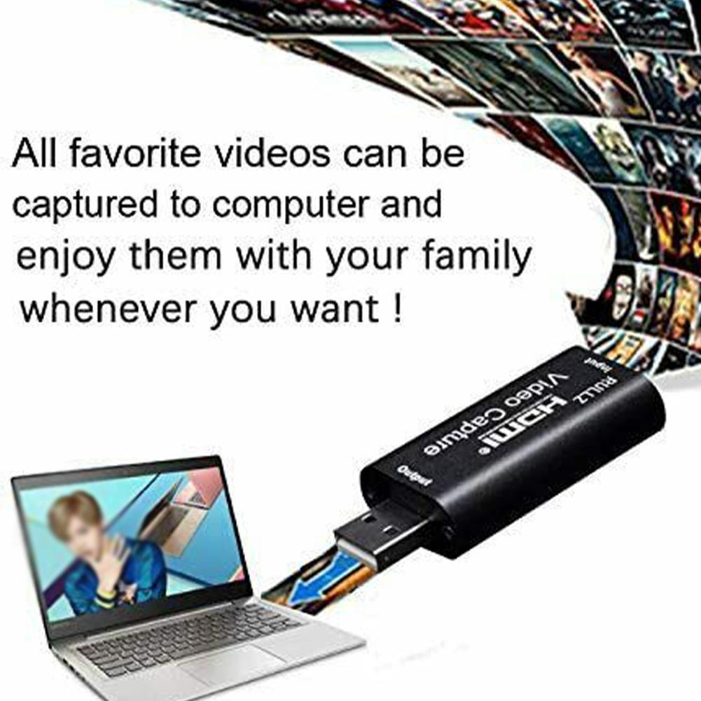 Thẻ Ghi Hình Video Usb 3.0 Hdmi 4k Cho Ps4 Dvd Camera M5Z9