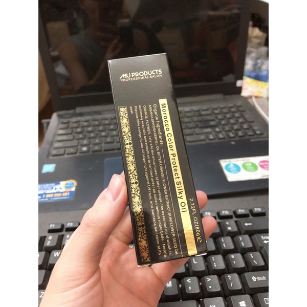 Tinh dầu dưỡng tóc Morocco Color Protect Silky Oil có tác dụng dưỡng tóc, giúp tóc khoẻ suôn mượt như lụa