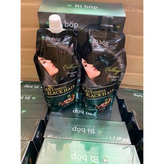 Nhuộm đen - nâu phủ bạc 500ml