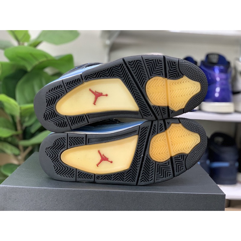 Giày thể thao chính hãng Nike Jordan 4 Travis Scott Cactus jack 2hand