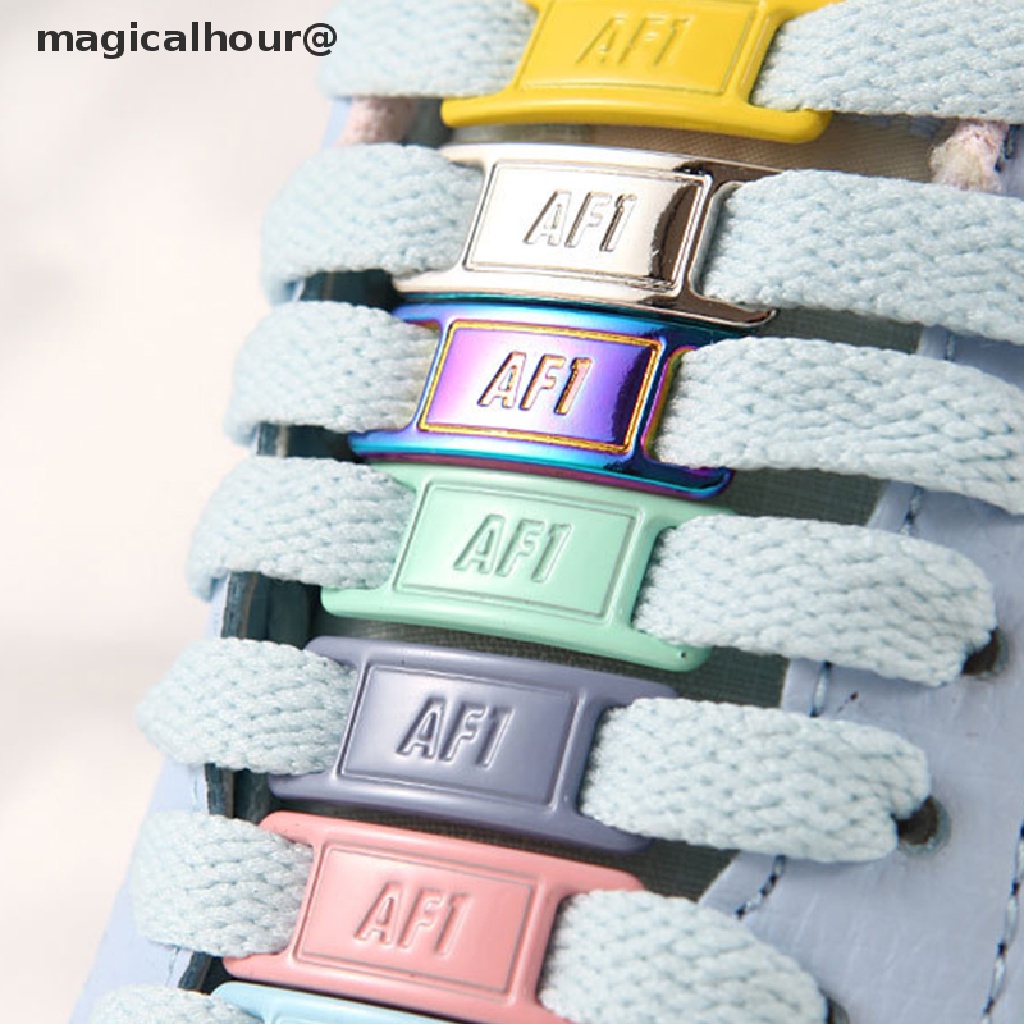 Set 2 khóa hợp kim trang trí giày AF1 thời trang cao cấp