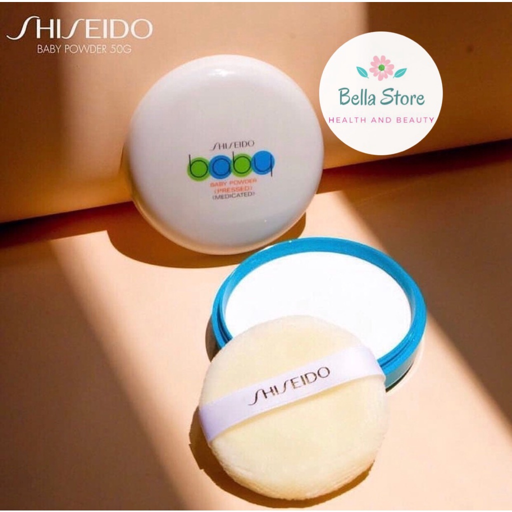 Phấn phủ kiềm dầu Shiseido Baby Powder Nhật