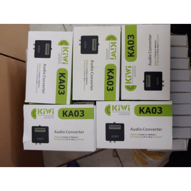 Bộ chuyển quang Kiwi KA-03 chính hãng chuyển đổi âm thanh DAC cổng Spidf của Smarttvi ,TV box