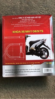 Khoá chữ U Khoá càng xe VT