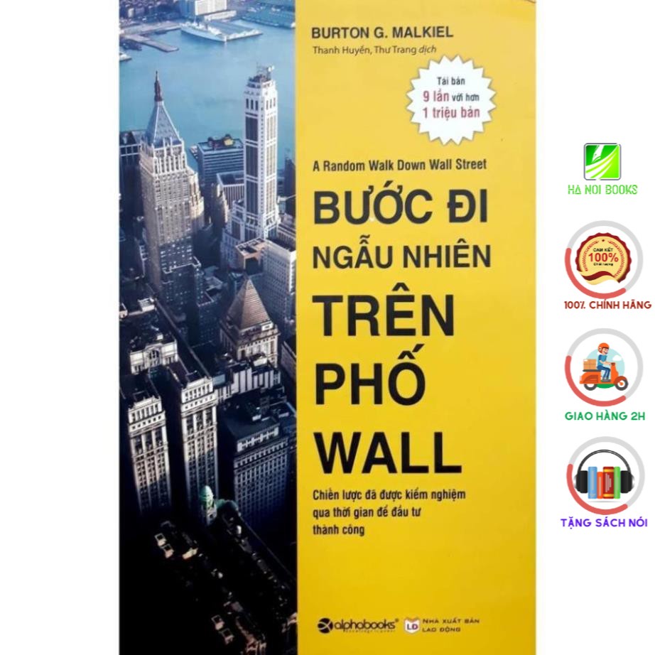 Sách - Bước Đi Ngẫu Nhiên Trên Phố Wall (Tái Bảncập nhật 2021 [AlphaBooks])