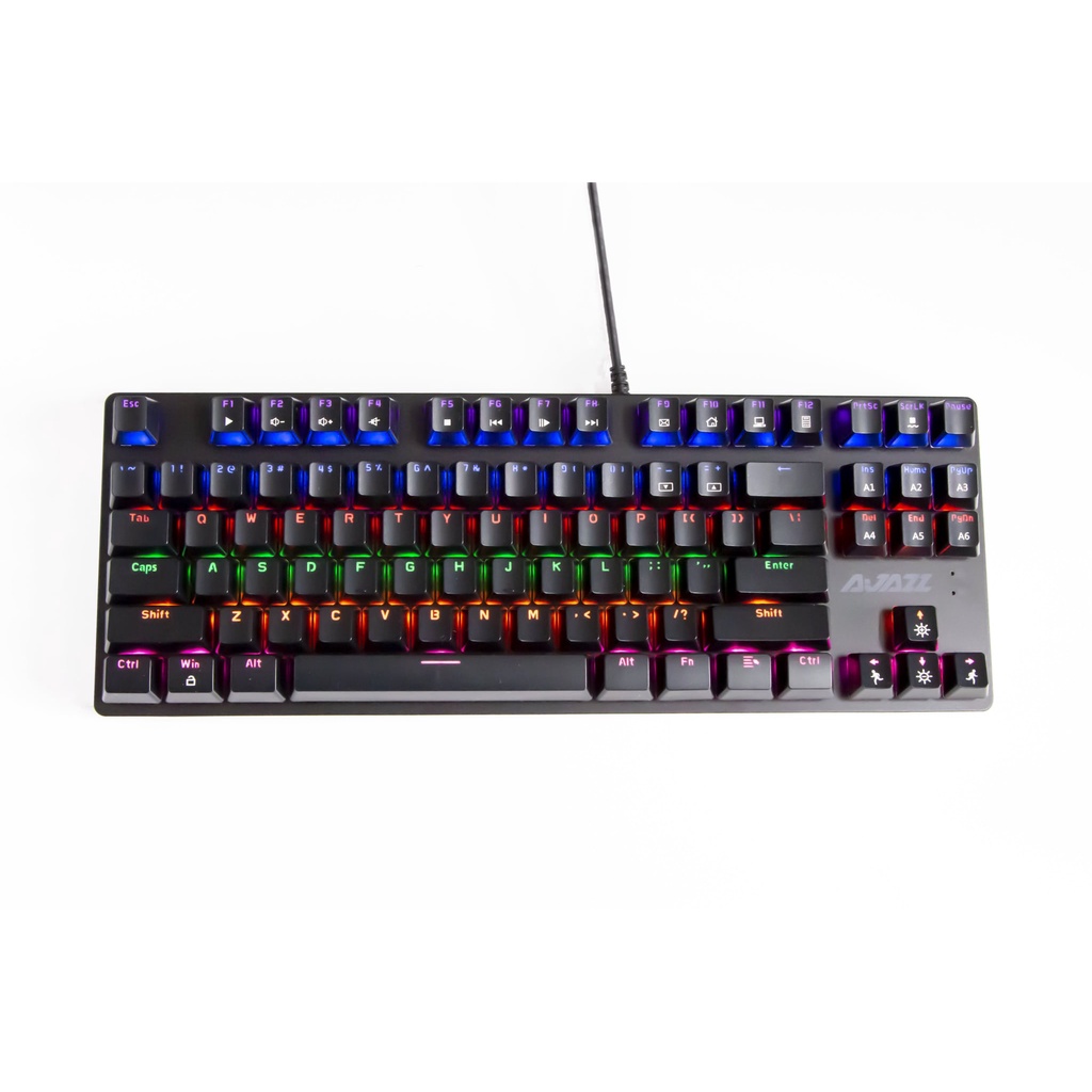 Bàn Phím Cơ Ajazz Robocop AK40 Led Rainbown Layout 87 Phím