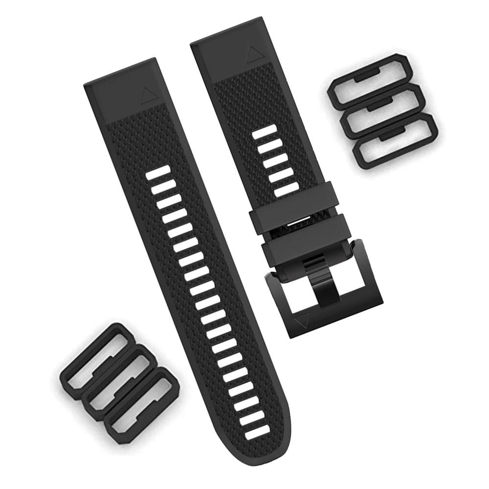 NORMAN Vòng Silicone Mềm Thay Thế Cho Đồng Hồ Đeo Tay 20mm 22mm 26mm