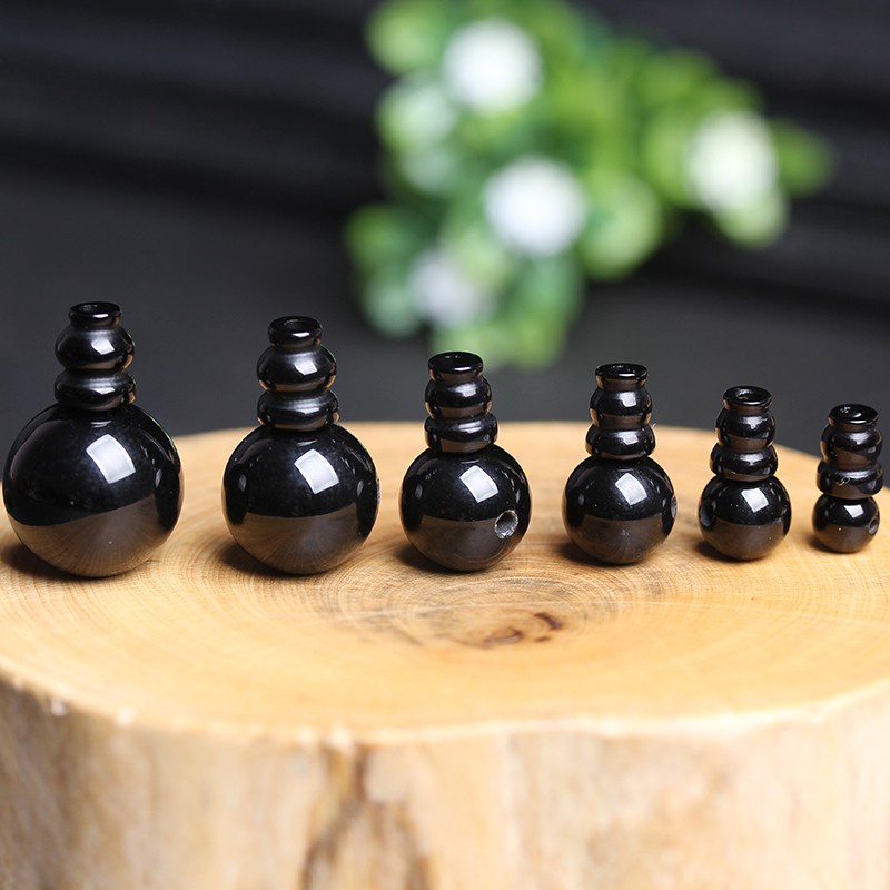 Chuỗi Hạt Pha Lê Đen Tự Nhiên 4A