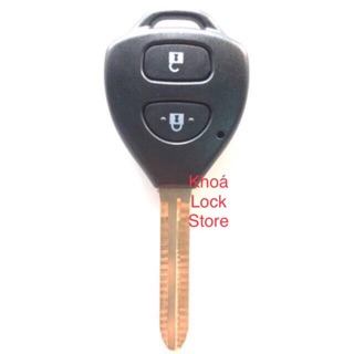 Vỏ remote TOYOTA VIOS 2 nút Denso